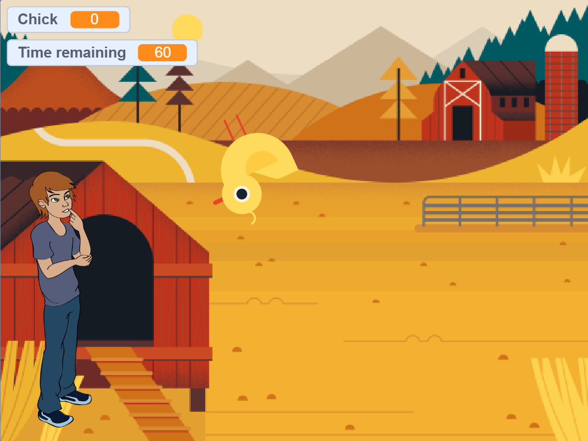 Catch chicken